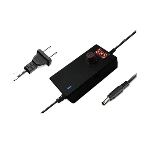 3-12V5A-24V3A Motor, Wasserpumpe, Lüfter, LED-Lichtleiste, einstellbare Spannung, Geschwindigkeit und Dimm-Stromversorgung(3-24V-1A with Display) von ZTOSZSPT