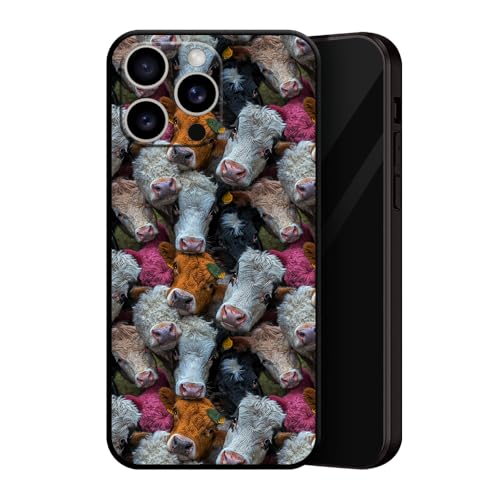 ZUGVJDX Animals Cattle for iPhone XR Case, Shockproof TPU Slim Cover with Anti-Slip Grip - Black ZUGVJDX Animals Cattle for iPhone XR Case, Shockproof TPU Slim Cover with Anti-Slip Grip - Black von ZUGVJDX