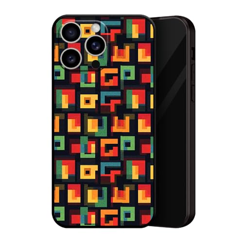 ZUGVJDX Compatible with iPhone 11 Pro Case, Abstract Art Painting Premium TPU Case, Full Body Protective Cover, Shockproof, Slim Phone, Anti-Scratch Soft,(Black) von ZUGVJDX