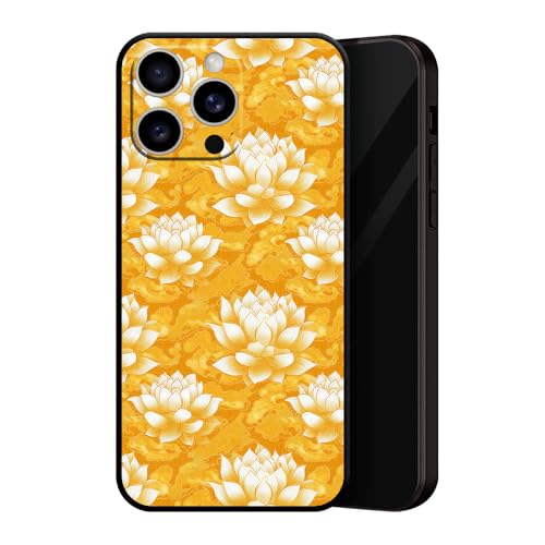 ZUGVJDX Golden Lotus for iPhone 6 / 6s Case, Reinforced Corners Anti-Fingerprint Cover - Artistic Pattern Design Lightweight Black ZUGVJDX Golden Lotus for iPhone 6 / 6s Case, Reinforced Corners Anti-Fingerprint Cover - Artistic Pattern Design Lightweight Black von ZUGVJDX