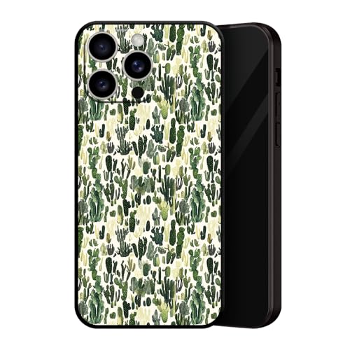 ZUGVJDX Green Plant Cactus for iPhone XS Case Slim Design - Anti-Yellowing TPU Cover with Abstract Brushstroke Art, Black ZUGVJDX Green Plant Cactus for iPhone XS Case Slim Design - Anti-Yellowing TPU Cover with Abstract Brushstroke Art, Black von ZUGVJDX