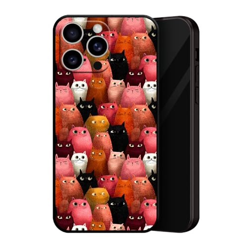 ZUGVJDX Personalized Phone Case Cartoon pet cat Compatible with iPhone 16 15 14 13 12 11 XR X XS 8 7 Plus Mini Pro Max ZUGVJDX Personalized Phone Case Cartoon pet cat Compatible with iPhone 16 15 14 13 12 11 XR X XS 8 7 Plus Mini Pro Max von ZUGVJDX