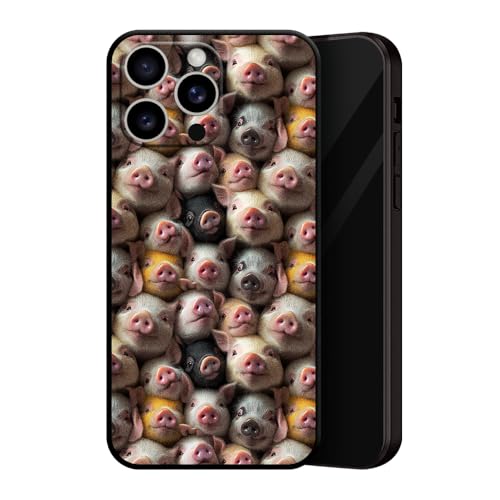 ZUGVJDX Phone Case for iPhone 16 ProCute Little Piggy Soft Clear TPU Transparent Shockproof Protective Case Cover ZUGVJDX Phone Case for iPhone 16 ProCute Little Piggy Soft Clear TPU Transparent Shockproof Protective Case Cover von ZUGVJDX