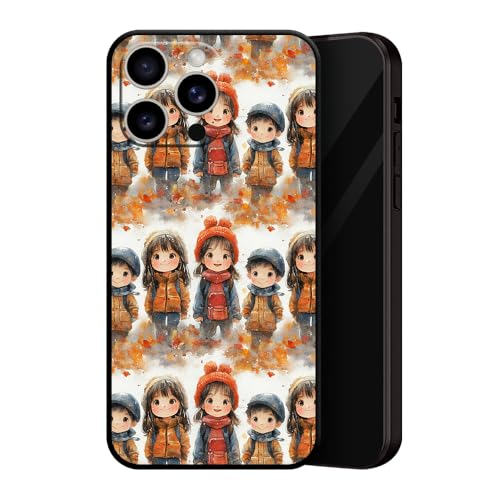ZUGVJDX Watercolor Painting of Little Girl for iPhone 14 Case Matte Protective Cover - Flexible Shockproof TPU with Artistic Pattern, Black ZUGVJDX Watercolor Painting of Little Girl for iPhone 14 Case Matte Protective Cover - Flexible Shockproof TPU with Artistic Pattern, Black von ZUGVJDX