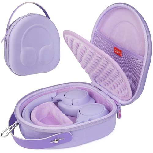 ZUJFPL EVA-Hartschalen-Schutzhülle für JBL TUN 670NC/520BT/770NC/720BT und JBL Live 670NC/770NC kabellose Kopfhörer, Premium-Reise-Schutz-Kopfhörer-Aufbewahrungstasche – Lila ZUJFPL EVA-Hartschalen-Schutzhülle für JBL TUN 670NC/520BT/770NC/720BT und JBL Live 670NC/770NC kabellose Kopfhörer, Premium-Reise-Schutz-Kopfhörer-Aufbewahrungstasche – Lila von ZUJFPL