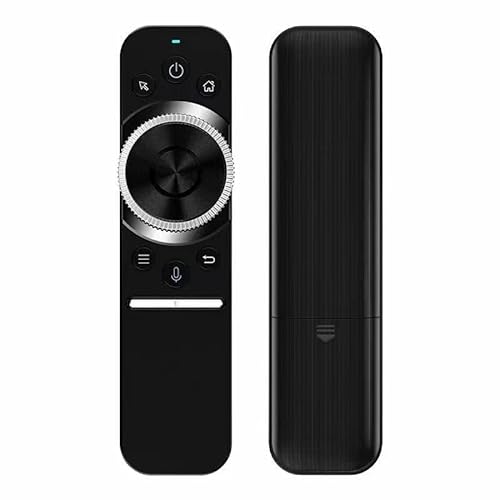 Smart We Chip W1s Air Mouse Remote Control with IR Learning Function 2.4G Air Remote Control with Mouse Function for Android TV Boxes Smart TV Computer Projector HTPC Media Player von ZUMKUNM