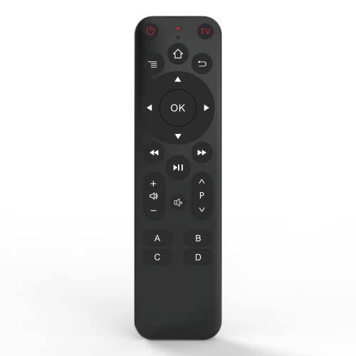 ZUMKUNM Intelligente Ersatz-Fernbedienung kompatibel mit Fire TV Stick Fire TV 4K Fire TV Cube mit TV-Steuerung Infrarot-Lernprogramm (keine Sprachfunktion) von ZUMKUNM