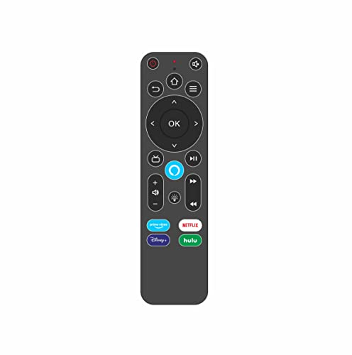 ZUMKUNM Smart Voice Replacement Remote Control(3rd Gen) with TV Controls fit for Fire TV Stick (Lite,2nd Gen,3rd Gen,4K), Fire TV Cube (1st Gen and Later),and Fire TV (3rd Gen) with Backlit von ZUMKUNM