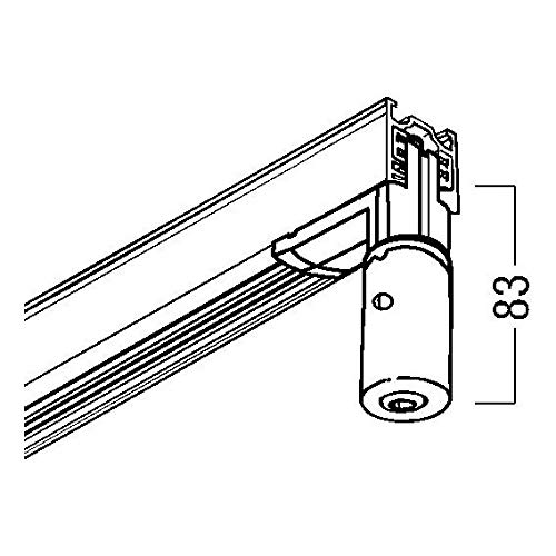 Pendeladapter ZUMTOBEL 60280072 von ZUMTOBEL