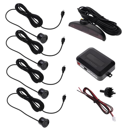 ZUNOXAZ 1 Satz Umkehrradar Auto Rückfahrradar Auto Parksensor Einparkhilfe Backup-sensoren Rückfahrsensor Für Fahrzeuge Autosensor Parksensoren Für Autos Autorückfahrwarnung Black Plastik von ZUNOXAZ