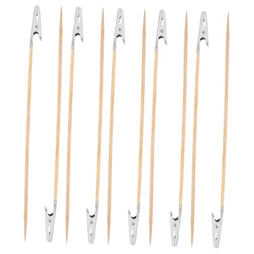 ZUNOXAZ 10pcs Alligator -cliphalter Multi Zweck Metalldrahtclips Für DIY -handwerksfoto -memo -display Und Notenorganisation von ZUNOXAZ