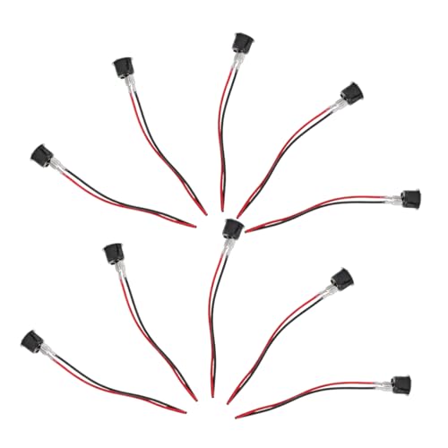 ZUNOXAZ 10pcs Car Toggle Switch Mit Ein-aus-rocker Und 15 Cm Draht 2position 2 Pinschalter Für Bootsautomobillichtschalter Und Sicherheitsschalteranwendung von ZUNOXAZ
