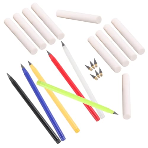 ZUNOXAZ 1Satz Bleistift Tintenlose Graphitstifte mit Radiergummi Ersatzspitzen für Schule Büro Zeichnen und Schreiben ZUNOXAZ 1Satz Bleistift Tintenlose Graphitstifte mit Radiergummi Ersatzspitzen für Schule Büro Zeichnen und Schreiben von ZUNOXAZ