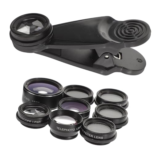 ZUNOXAZ 1Satz Universelles Handy Kameraobjektiv Hochauflösende Weitwinkel Makro Fisheye Linsen für Smartphones Landschafts ZUNOXAZ 1Satz Universelles Handy Kameraobjektiv Hochauflösende Weitwinkel Makro Fisheye Linsen für Smartphones Landschafts von ZUNOXAZ