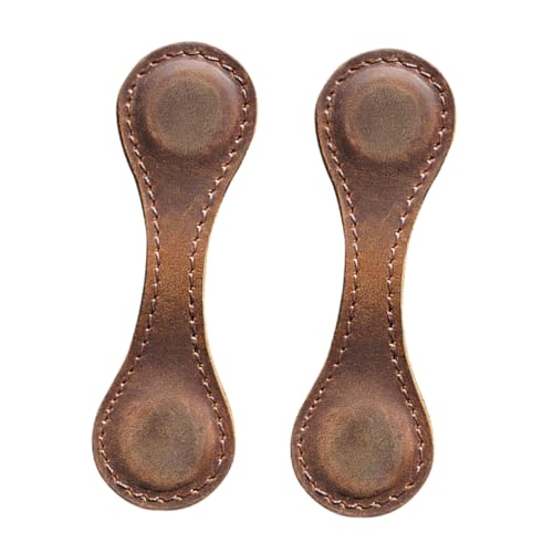 ZUNOXAZ 2 Stück Magnetisches Lesezeichen Book -seitenhalter Zeitloses Lesezeichen Buchmagneten Lesezeichen Zeitloses Mark -magnet -lesezeichen Lustige Lesezeichen Kaffee Crazy-horse-leder von ZUNOXAZ