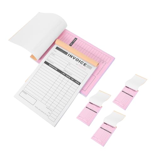 ZUNOXAZ 5 Stück Lieferanweisung für zweite Link Quittungsbuch mieten Quittungshalter Spike Rechnung individuelles Quittungsbuch Beleghalterspitze Auftragsbuch Spesenbuch Papier von ZUNOXAZ