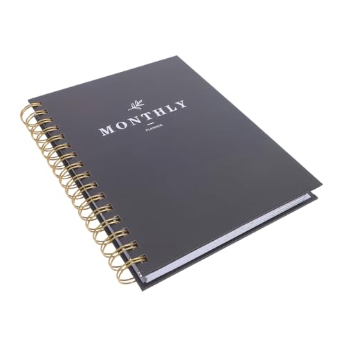 ZUNOXAZ Finanzplan Planer Zeitplan Kalender Schulplaner Monatsplaner-notizblöcke Perforierter Monatsplaner Akademische Planer Monatliche Schreibtischunterlage Lehrerplaner Metall Schwarz ZUNOXAZ Finanzplan Planer Zeitplan Kalender Schulplaner Monatsplaner-notizblöcke Perforierter Monatsplaner Akademische Planer Monatliche Schreibtischunterlage Lehrerplaner Metall Schwarz von ZUNOXAZ