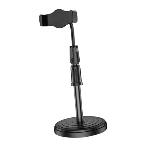 ZUNOXAZ Höhenverstellbarer Handyständer für Schreibtisch Flexibler Handyhalter mit Stabiler Unterstützung für Büro Zuhause für Mobiles Streaming Fotos Videos ZUNOXAZ Höhenverstellbarer Handyständer für Schreibtisch Flexibler Handyhalter mit Stabiler Unterstützung für Büro Zuhause für Mobiles Streaming Fotos Videos von ZUNOXAZ