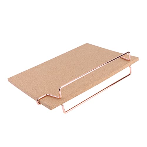 ZUNOXAZ Kork Pinnwand mit Holzrahmen Tragbares Memoboard für Wanddekoration und Schreibtisch Vielseitig Einsetzbar Notiztafel für Büro Zuhause oder Restaurants Roségoldene Basis ZUNOXAZ Kork Pinnwand mit Holzrahmen Tragbares Memoboard für Wanddekoration und Schreibtisch Vielseitig Einsetzbar Notiztafel für Büro Zuhause oder Restaurants Roségoldene Basis von ZUNOXAZ