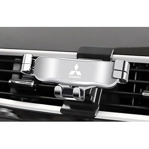 ZUOBYMBC Handyhalterung Auto für Mitsubishi Eclipse Cross 2018-2023 2024,360° Drehbar Lüftung Kfz-Handyhalterung,Handyhalter fürs,Auto Vent Halterung,KFZ Smartphone Halter,Handyhalter,Silver ZUOBYMBC Handyhalterung Auto für Mitsubishi Eclipse Cross 2018-2023 2024,360° Drehbar Lüftung Kfz-Handyhalterung,Handyhalter fürs,Auto Vent Halterung,KFZ Smartphone Halter,Handyhalter,Silver von ZUOBYMBC