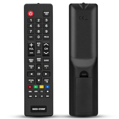 Universal Fernbedienung für Samsung Smart TV,Universalfernbedienung BN59-01199F, Fernbedienung Universal für Samsung, Universal Fernbedienung Fernseher, Kompatibel mit Alle für Samsung Fernbedienung Universal Fernbedienung für Samsung Smart TV,Universalfernbedienung BN59-01199F, Fernbedienung Universal für Samsung, Universal Fernbedienung Fernseher, Kompatibel mit Alle für Samsung Fernbedienung von ZUOQIANG