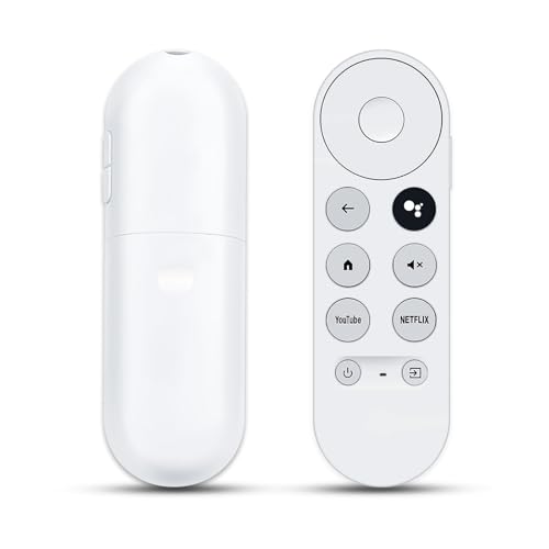 ZUOQIANG Ersatz Sprachfernbedienung für Chromecast Google TV, Bluetooth Fernbedienung, Fernbedienung Universal für Google TV, G9N9N Ersatz-Fernbedienung Kompatibel mit Google Chromecast ZUOQIANG Ersatz Sprachfernbedienung für Chromecast Google TV, Bluetooth Fernbedienung, Fernbedienung Universal für Google TV, G9N9N Ersatz-Fernbedienung Kompatibel mit Google Chromecast von ZUOQIANG