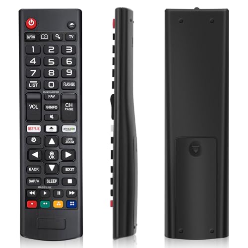 ZUOQIANG Fernbedienung für LG, Universal Fernbedienung für LG Smart TV, Fernbedienung für LG TV LCD LED 3D HDTV, Ersatzfernbedienung für LG AKB75095307, AKB75095308 ZUOQIANG Fernbedienung für LG, Universal Fernbedienung für LG Smart TV, Fernbedienung für LG TV LCD LED 3D HDTV, Ersatzfernbedienung für LG AKB75095307, AKB75095308 von ZUOQIANG
