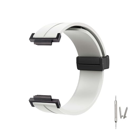 ZUREGO Sport Armband für Casio GM-2100-1AER Armband, Weiche Silikon Armbänder Ersatzband mit Magnet Kompatibel mit Casio GM-2100-1AER (H) von ZUREGO