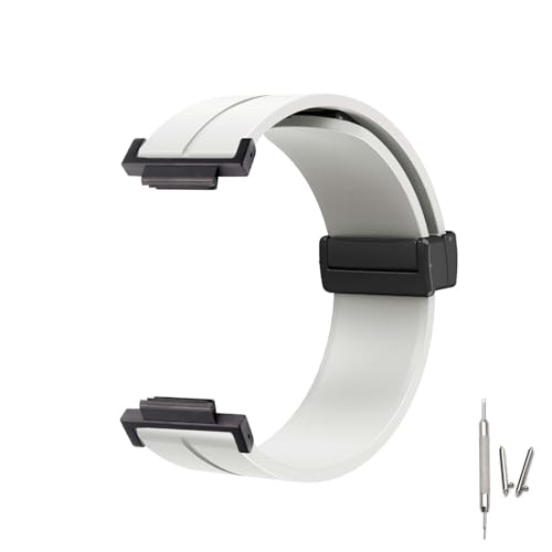 ZUREGO Sport Armband für Casio MW-240 Armband, Weiche Silikon Armbänder Ersatzband mit Magnet Kompatibel mit Casio MW-240 (H) von ZUREGO