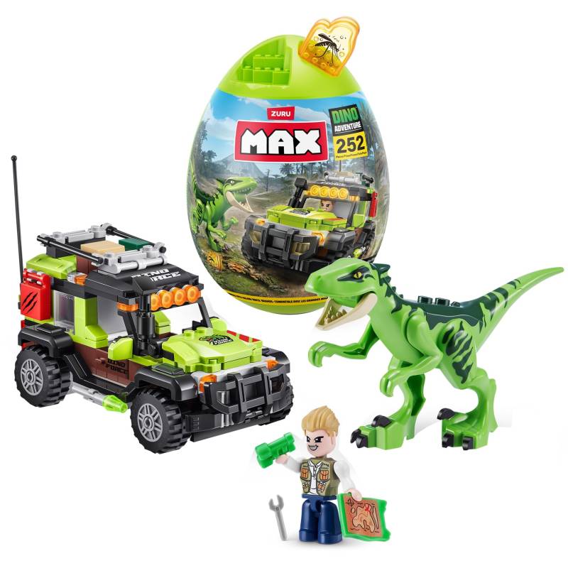 MAX  - Dino Adventure Raptor Force, Konstruktionsspielzeug von ZURU