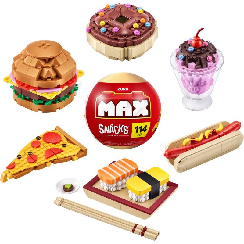 MAX Premium Snacks Collection, Konstruktionsspielzeug von ZURU
