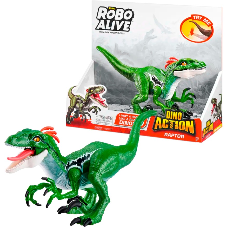 Robo Alive Dino Action Raptor, Spielfigur Robo Alive Dino Action Raptor, Spielfigur von ZURU