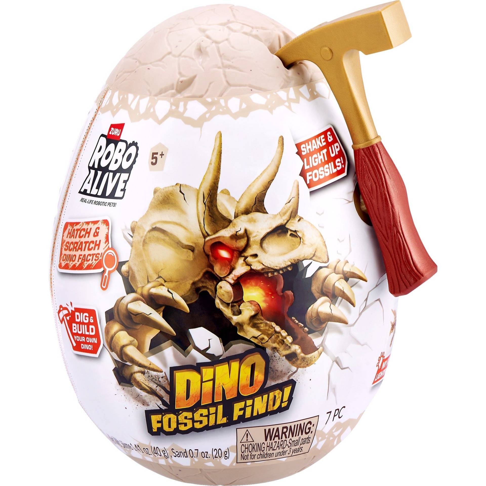 Robo Alive - Mini Dino Fossil Find, Spielfigur Robo Alive - Mini Dino Fossil Find, Spielfigur von ZURU