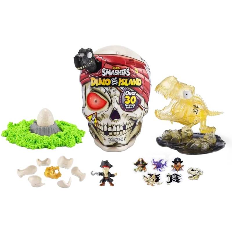 Smashers - Dino Island Piratenkopf Serie 1, Spielfigur von ZURU