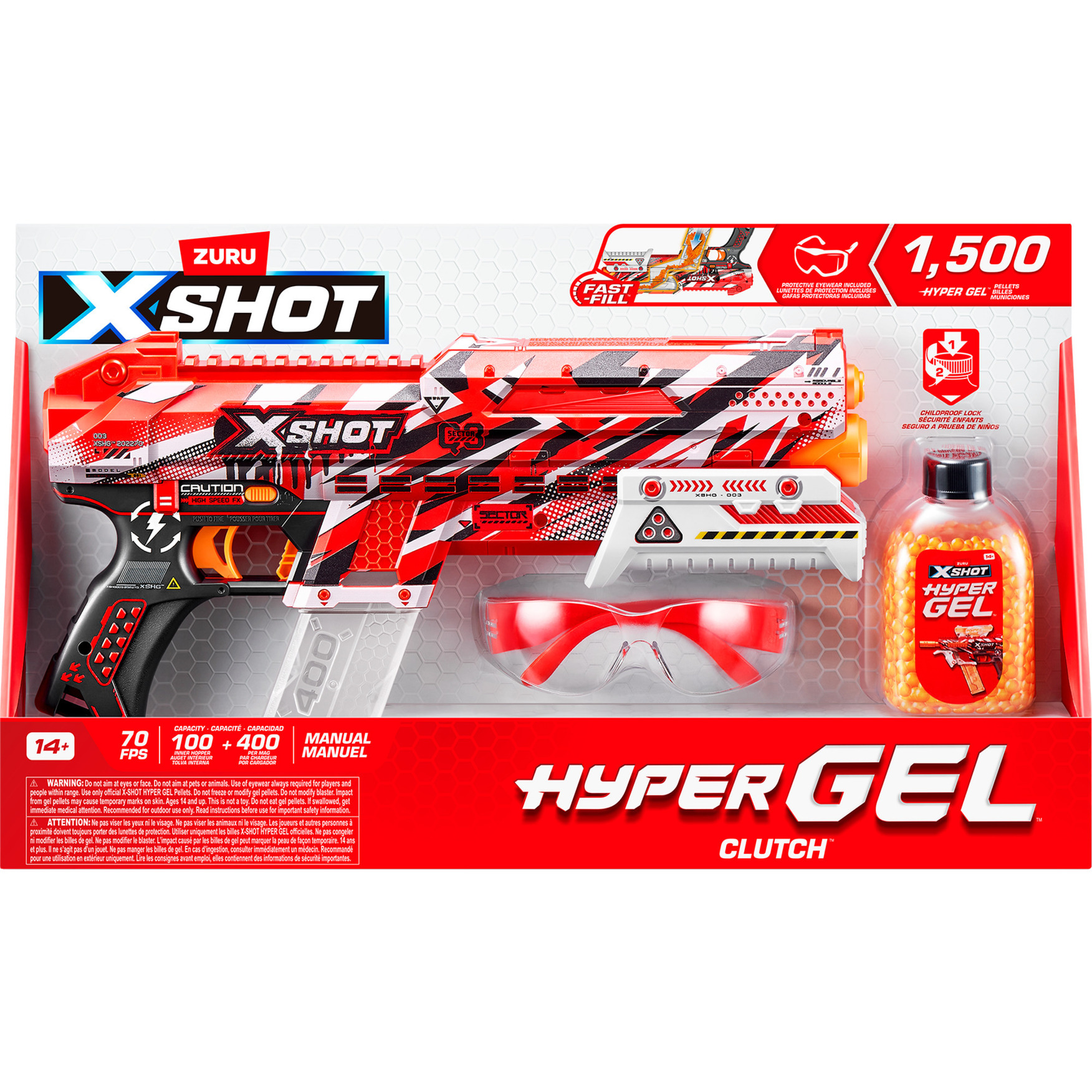 XSHOT - Hyper-Gel Blaster Clutch, Gel-Blaster XSHOT - Hyper-Gel Blaster Clutch, Gel-Blaster von ZURU