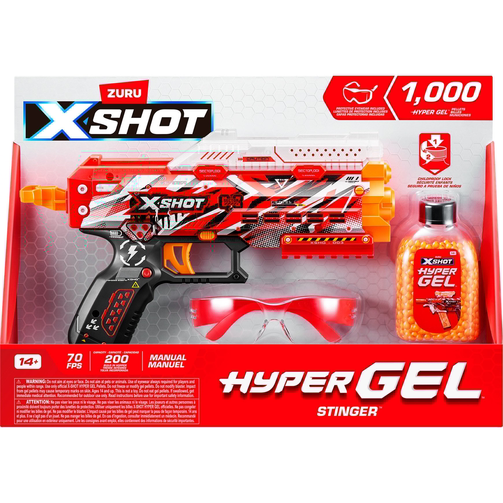 XSHOT - Hyper Gel Stinger Blaster, Gel-Blaster XSHOT - Hyper Gel Stinger Blaster, Gel-Blaster von ZURU