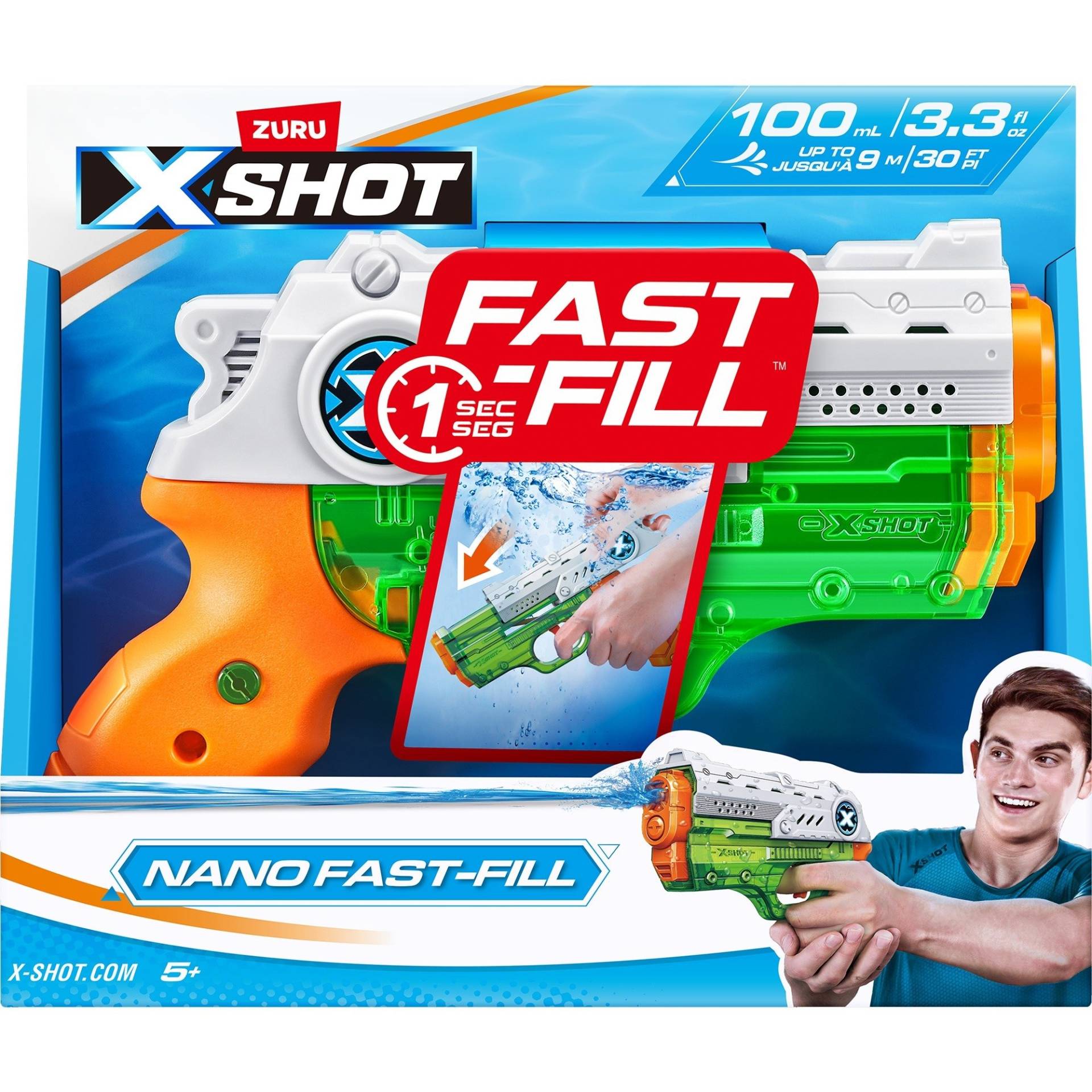 XSHOT Water - Fast-Fill Nano, Wasserblaster XSHOT Water - Fast-Fill Nano, Wasserblaster von ZURU