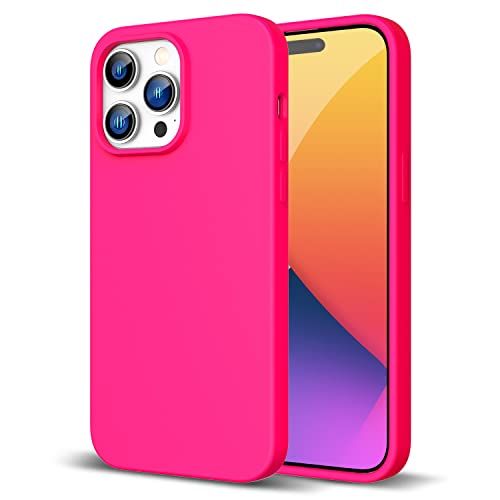 ZUSLAB Real weiche silikonhülle Kompatibel mit Apple iPhone 14 Pro Max, Liquid Silicone Anti-Scratch Gel Rubber Stoßfest Schutz - Rosenrot ZUSLAB Real weiche silikonhülle Kompatibel mit Apple iPhone 14 Pro Max, Liquid Silicone Anti-Scratch Gel Rubber Stoßfest Schutz - Rosenrot von ZUSLAB