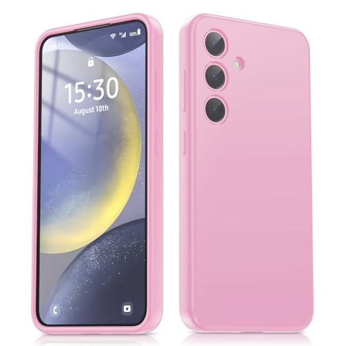 ZUSLAB Silikonhülle kompatibel mit Galaxy S24 Cover 2024, Liquid Silicone Anti-Scratch Gel Rubber Stoßfest Schutz Slim-Fit-Bumper für Galaxy S24 Hülle - Rosa ZUSLAB Silikonhülle kompatibel mit Galaxy S24 Cover 2024, Liquid Silicone Anti-Scratch Gel Rubber Stoßfest Schutz Slim-Fit-Bumper für Galaxy S24 Hülle - Rosa von ZUSLAB