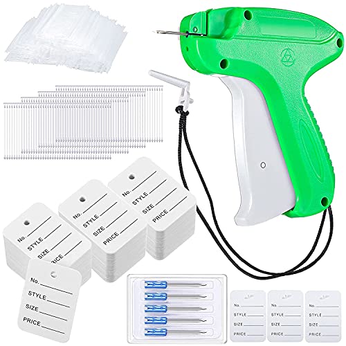 ZUZGO Etikettierpistole Heftpistole Etikett Pistole Faltensteckpistole Etikettiermaschine mit 5 Ersatznadeln 2000 Heftfäden und 200 Kleidungsetiketten ZUZGO Etikettierpistole Heftpistole Etikett Pistole Faltensteckpistole Etikettiermaschine mit 5 Ersatznadeln 2000 Heftfäden und 200 Kleidungsetiketten von ZUZGO