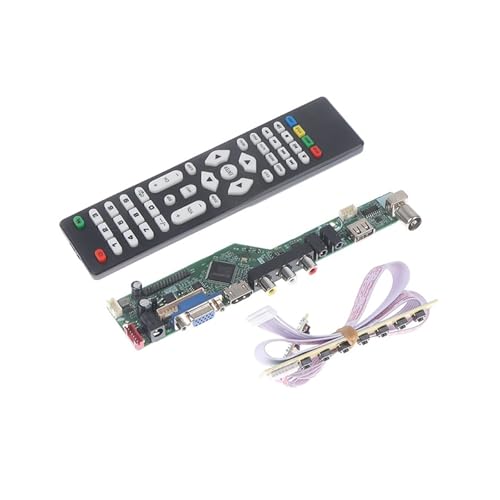 1Set TV-Motherboard T.SK105A.03 Universal-LCD-TV-Controller-Treiberplatine PC/VGA/USB-Schnittstelle Ersetzen Sie T.V53.03 von ZVVOEDMR