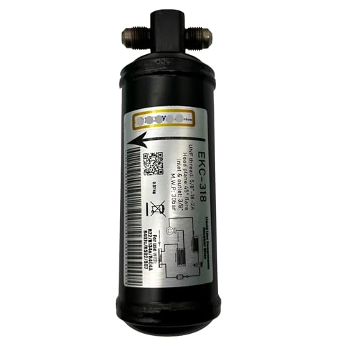 Ekc318 Empfänger, Filtertrockner Und Schauglas 3-in-1-Kombi-Kälteteil (3/8"Sae) Ist For 1/3 Bis 1,5 PS Starke Verflüssigungssätze Ausgelegt(EKC318) von ZWFYJEWU
