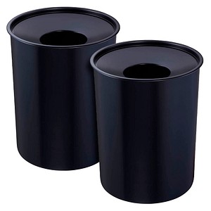2 ZWINGO Papierkörbe 13,0 l schwarz 2 ZWINGO Papierkörbe 13,0 l schwarz von ZWINGO