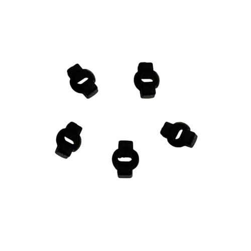 ZWLLKJGS Ersatz-Gimbal-Gummidämpfer für DJI Neo Gimbal, DJI Neo Vibrationsdämpfer, Drohnenzubehör, Schwarz (5 Stück) von ZWLLKJGS