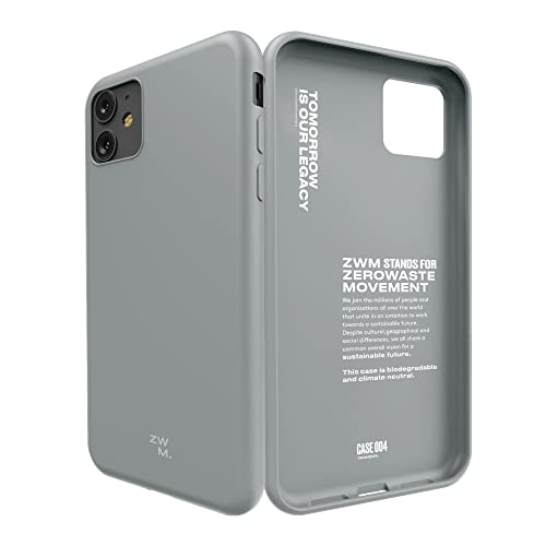 ZWM Handyhülle iPhone 11, Umweltfreundliche Handyhülle, Dünn und Schützend, 100% Pflanzliches Material, Kompostierbar und Biologisch abbaubar Tranquil Design von ZWM