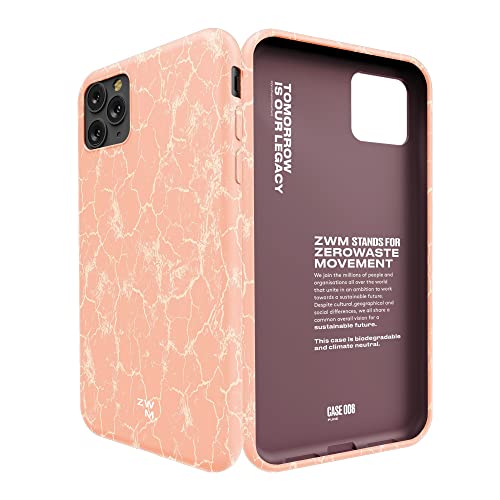 ZWM Handyhülle iPhone 11 Pro, Umweltfreundliche Handyhülle, Dünn und Schützend, 100% Pflanzliches Material, Kompostierbar und Biologisch abbaubar Pure Design von ZWM