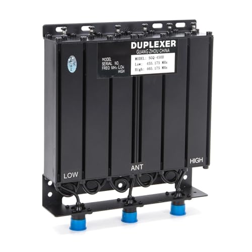 50 W UHF Duplexer 400 MHz - 470 MHz Mehrk-Breitband-Duplexer, tragbarer Duplexer, Frequenz, anpassbar von ZWTPGKRD
