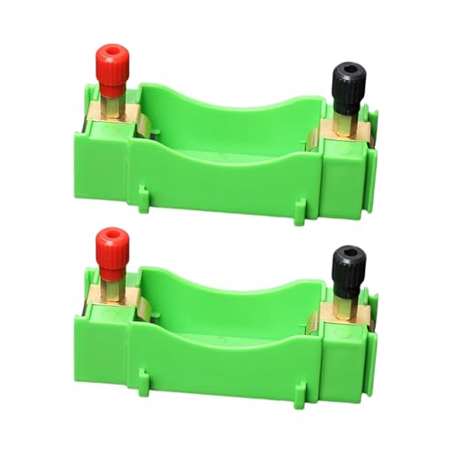 Batteriehalter-Box, große Batteriekammer, Batteriehalterbox für Klassenzimmer und Schule, Labor, 2 Stück von ZWTPGKRD