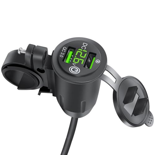 Doppelte USB-Motorradladung mit Touches-Steuerung & Doppelte USB-Motorradladung mit Touches-Steuerung & von ZWTPGKRD