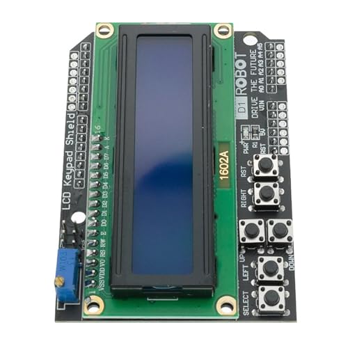LCD1602 Erweiterungsplatine für einfache Integration mit Mikrocontrollern für intelligente Heimrobotik und Bildungsprojekte LCD1602 Erweiterungsplatine für einfache Integration mit Mikrocontrollern für intelligente Heimrobotik und Bildungsprojekte von ZWTPGKRD
